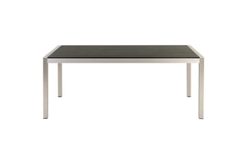 Matsalsset Vernio Svart/Silver - Svart/Silver - Utemöbler - Utegrupp - Matgrupper utomhus