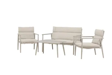 Mazzaro Soffgrupp Utomhus 4-sits - Antracit - Utemöbler - Utegrupp - Loungegrupp