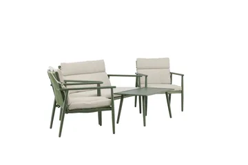 Mazzaro Soffgrupp Utomhus 4-sits - Grön/Beige - Utemöbler - Utegrupp - Loungegrupp