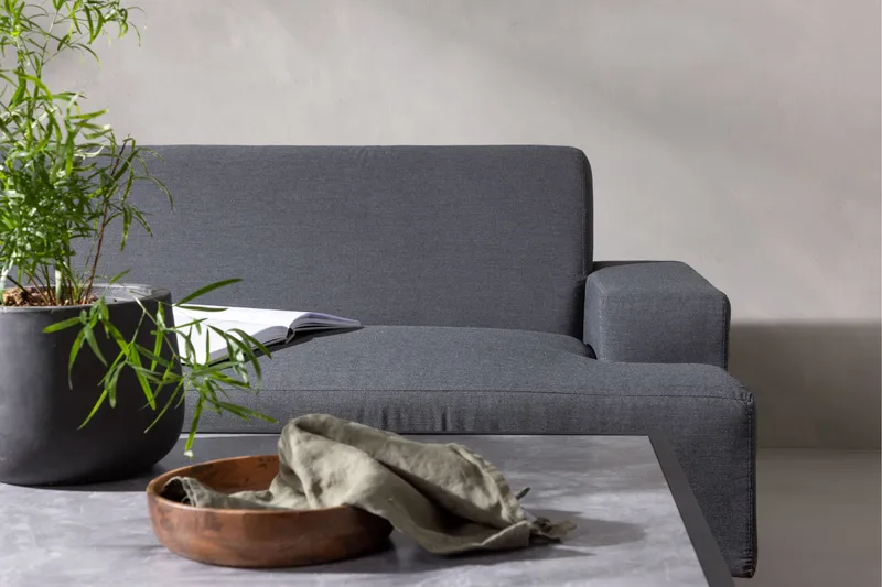 Mecka Soffgrupp Utomhus - Antracit - Utemöbler - Utegrupp - Loungegrupp