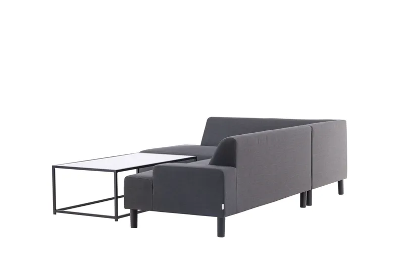 Mecka Soffgrupp Utomhus - Antracit - Utemöbler - Utegrupp - Loungegrupp