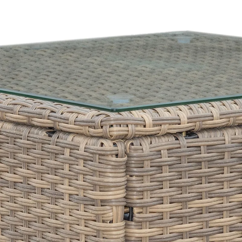 Mendoza Soffgrupp 4-sits - Brun - Utemöbler - Utegrupp - Loungegrupp