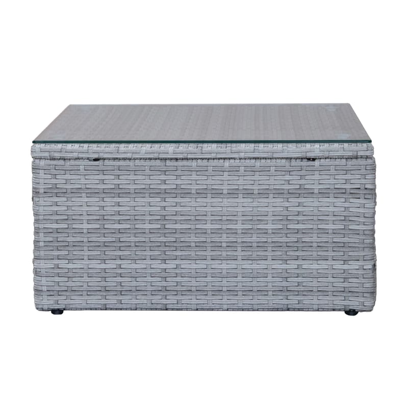 Mendoza Soffgrupp 4-sits - Grå - Utemöbler - Utegrupp - Loungegrupp