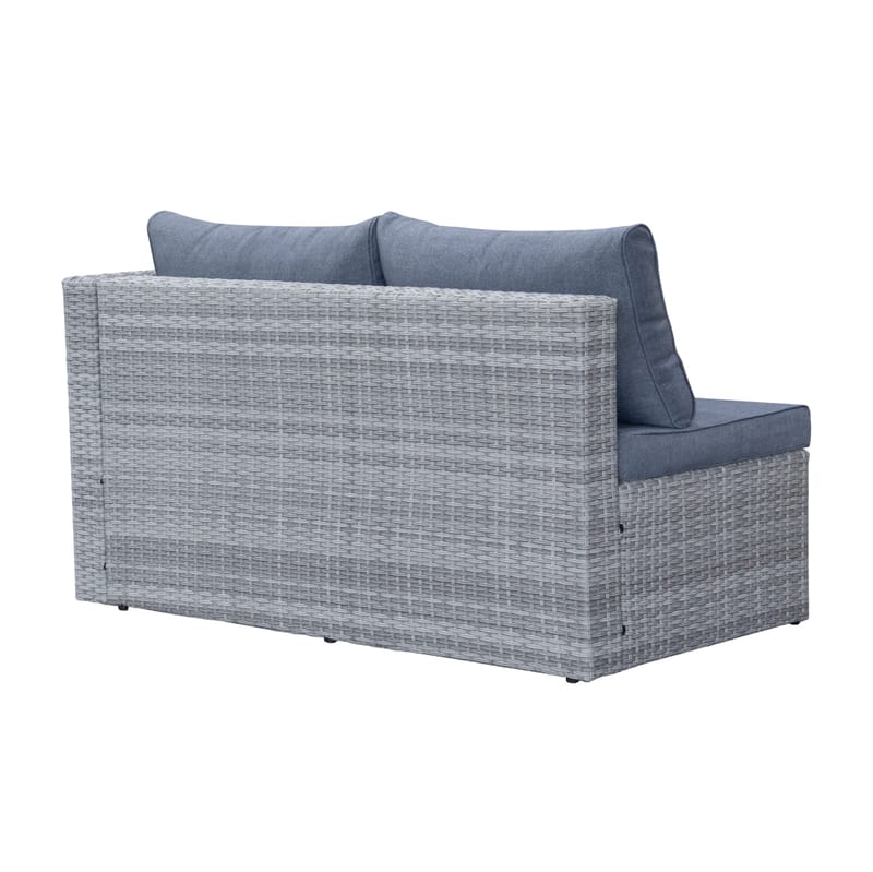 Mendoza Soffgrupp 4-sits - Grå - Utemöbler - Utegrupp - Loungegrupp