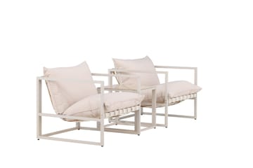 Messina Soffgrupp Utomhus 2-sits - Beige - Utemöbler - Utegrupp - Loungegrupp