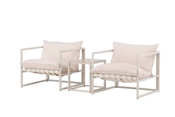 Messina Soffgrupp Utomhus 2-sits - Beige - Utemöbler - Utegrupp - Loungegrupp