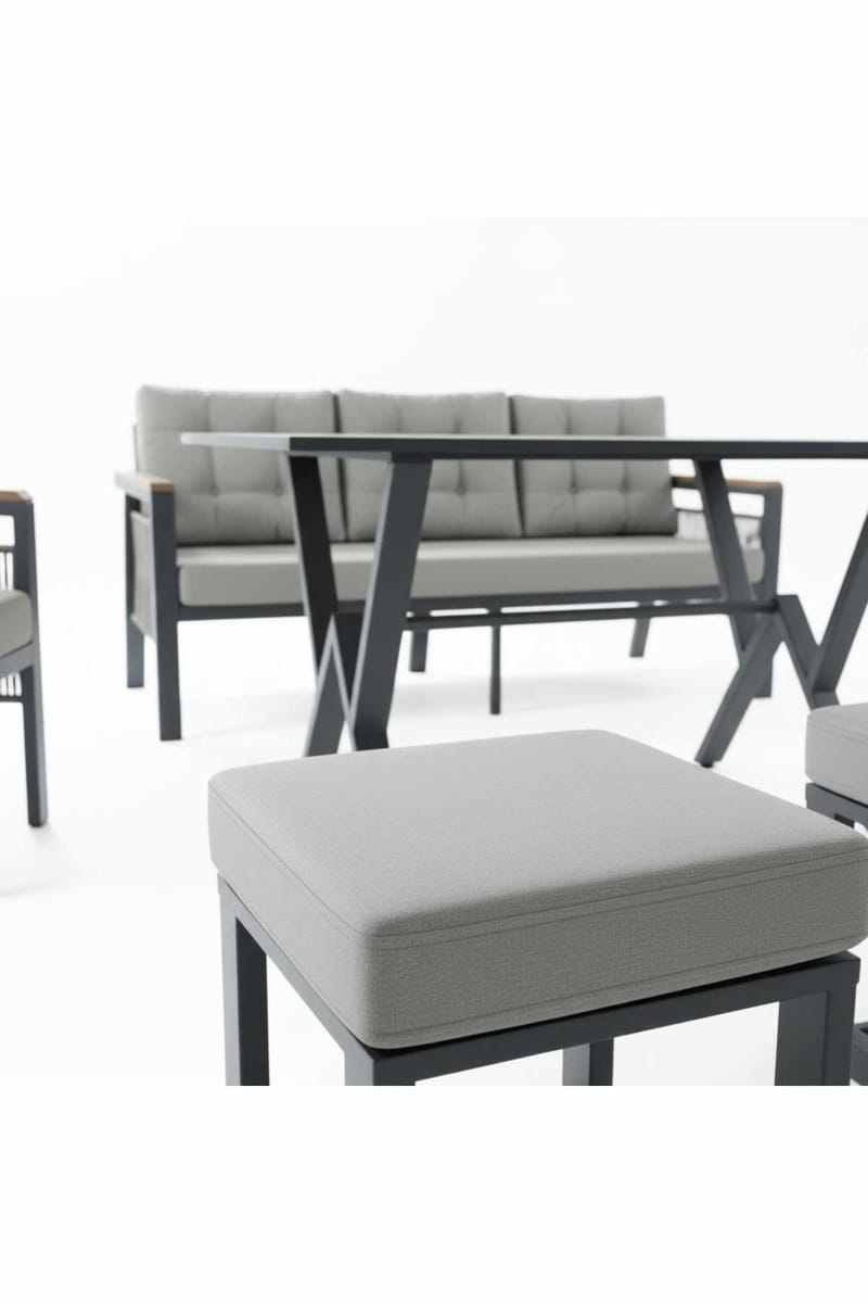 Miu Loungegrupp Utomhus - Utemöbler - Utegrupp - Loungegrupp