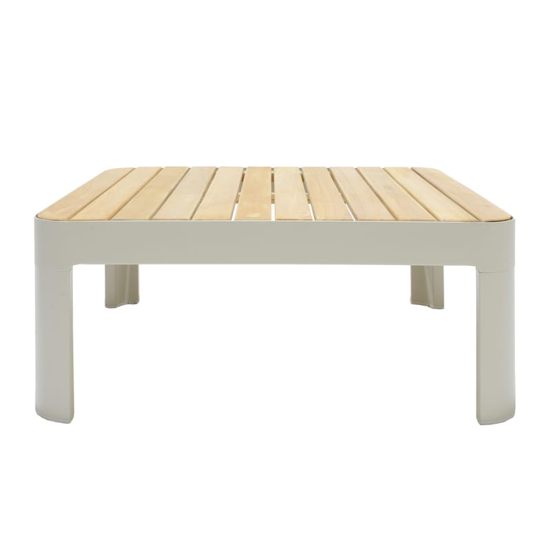 Modulset för utomhusbruk Portals 2x 2-sitssoffor + 2x soffbord - korallsand - Utemöbler - Utegrupp - Loungegrupp