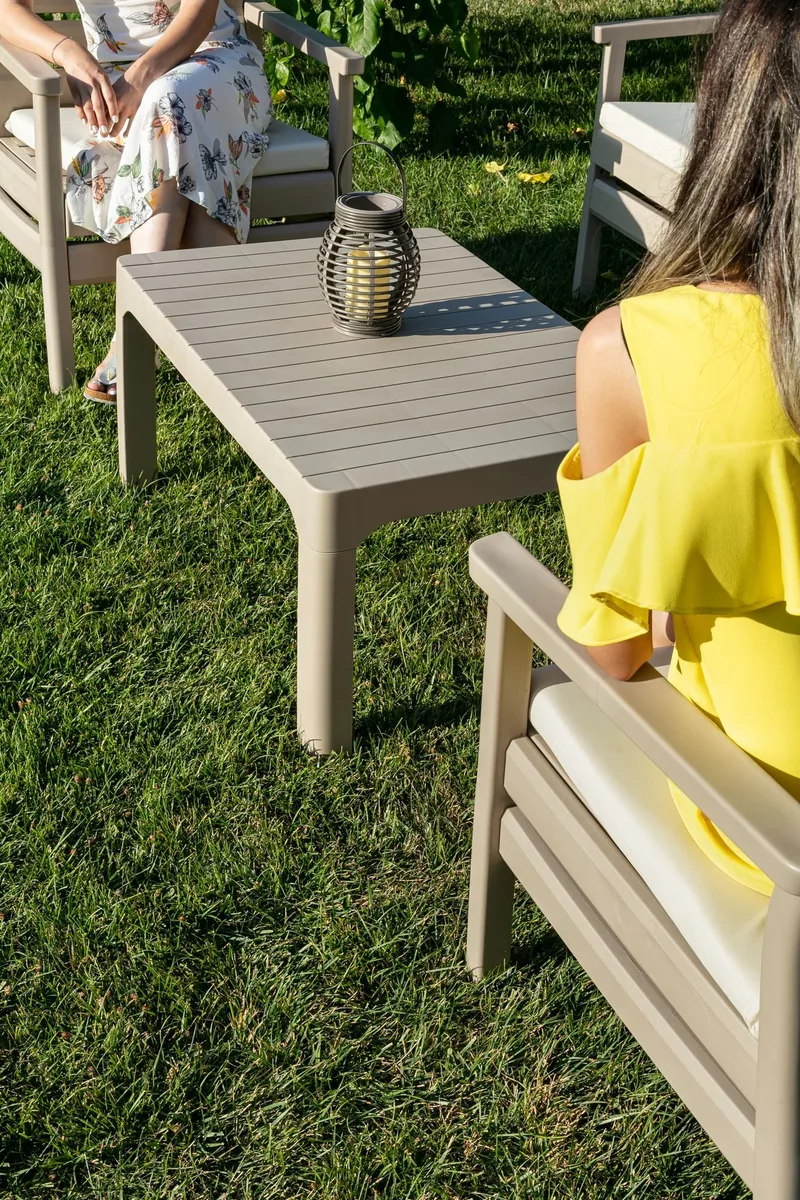 Momira Loungegrupp utomhus - Desert Beige - Utemöbler - Utegrupp - Loungegrupp