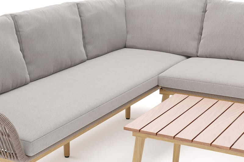 Morrocco Loungegrupp utomhus - Brun - Utemöbler - Utegrupp - Loungegrupp