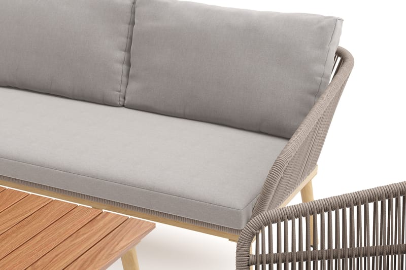 Morrocco Soffgrupp utomhus - Brun - Utemöbler - Utegrupp - Loungegrupp