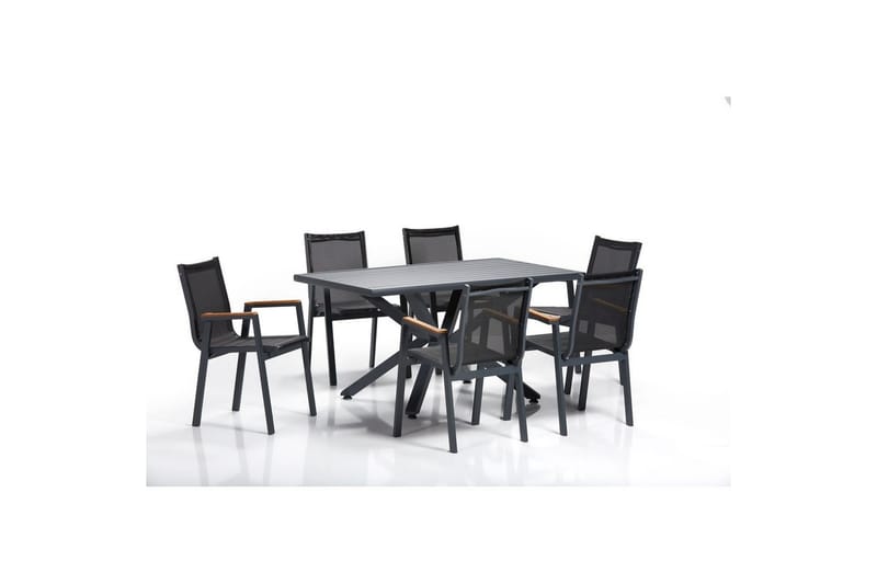 Narellan Matgrupp Utomhus - Grå - Utemöbler - Utegrupp - Matgrupper utomhus