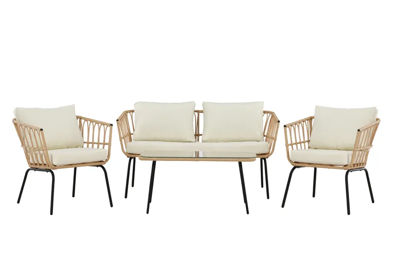 Ortigia Soffgrupp Utomhus 4-sits, Natur