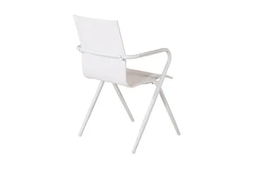 Parma Matgrupp Rund Ø90cm + 2 Alina Matstolar Svart - Svart - Utemöbler - Utegrupp - Matgrupper utomhus