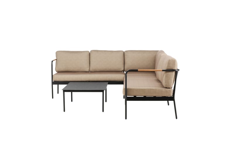 Pehnna Soffgrupp Utomhus 5-sits - Svart - Utemöbler - Utegrupp - Loungegrupp
