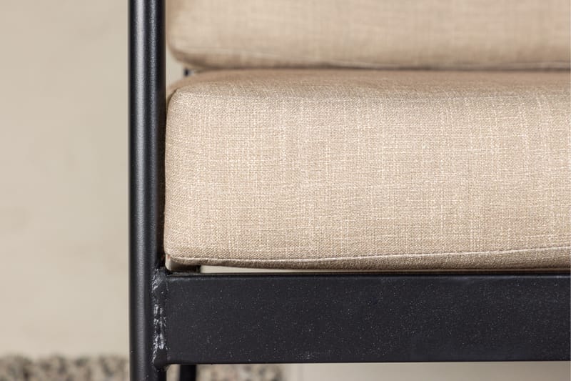 Pehnna Soffgrupp Utomhus 5-sits - Svart - Utemöbler - Utegrupp - Loungegrupp