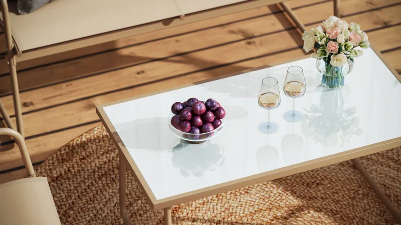 Pelanda Loungegrupp Utomhus - Beige - Utemöbler - Utegrupp - Loungegrupp