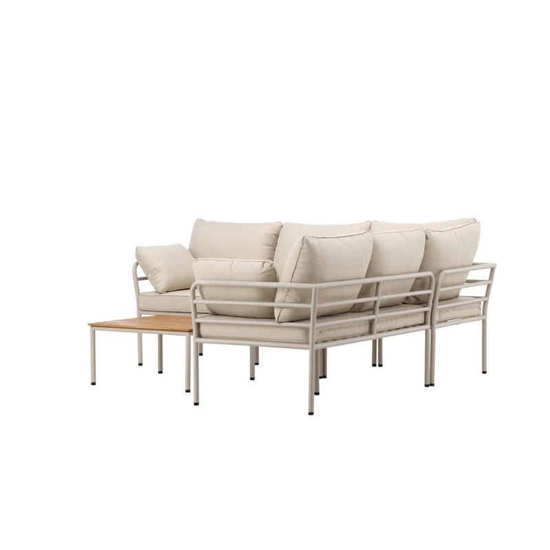 Penh Soffgrupp Utomhus 5-sits - Beige - Utemöbler - Utegrupp - Loungegrupp