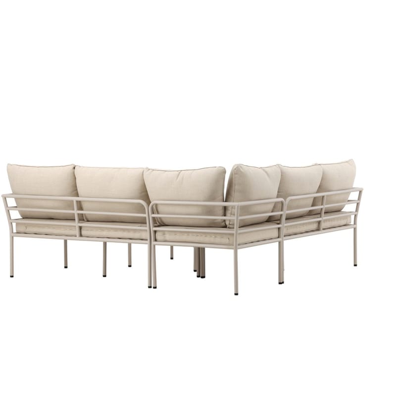 Penh Soffgrupp Utomhus 5-sits - Beige - Utemöbler - Utegrupp - Loungegrupp