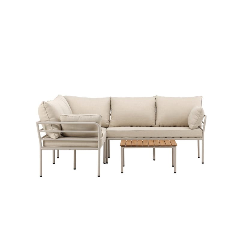 Penh Soffgrupp Utomhus 5-sits - Beige - Utemöbler - Utegrupp - Loungegrupp