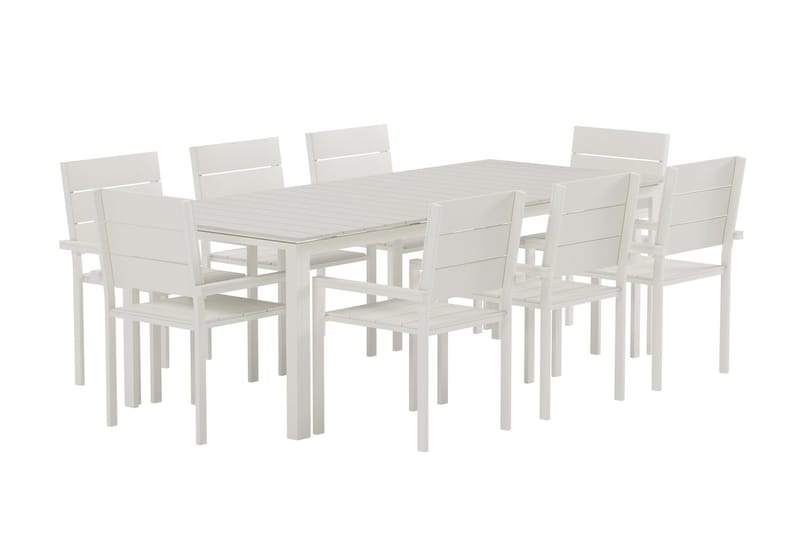 Rektangulärt matbord Levels 229 cm Utomhus med 8 Matstol Levels - Utemöbler - Utegrupp - Matgrupper utomhus