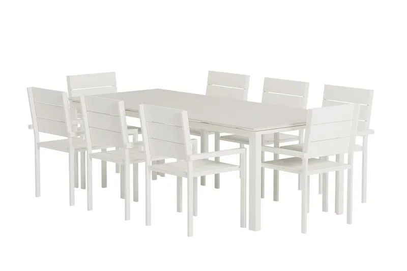 Rektangulärt matbord Levels 229 cm Utomhus med 8 Matstol Levels - Utemöbler - Utegrupp - Matgrupper utomhus