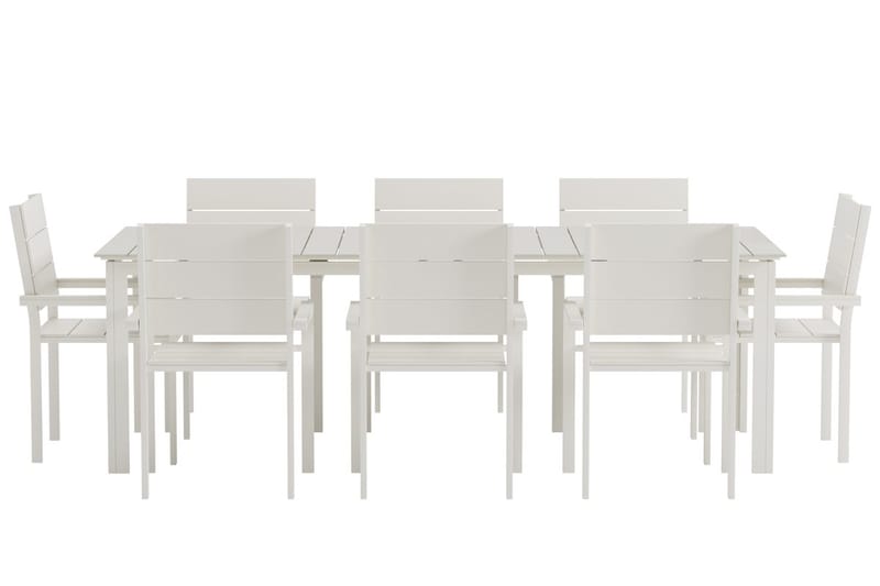 Rektangulärt matbord Levels 229 cm Utomhus med 8 Matstol Levels - Utemöbler - Utegrupp - Matgrupper utomhus