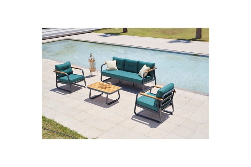 Rio Soffgrupp Utomhus 5-sits Multicolored - Multifärgad - Utemöbler - Utegrupp - Loungegrupp