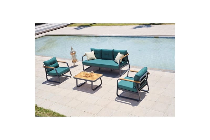 Rio Soffgrupp Utomhus 5-sits Multicolored - Multifärgad - Utemöbler - Utegrupp - Loungegrupp