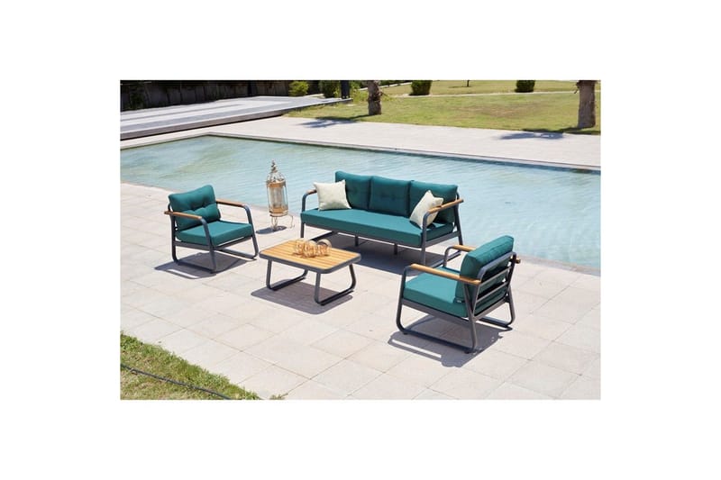 Rio Soffgrupp Utomhus 5-sits Multicolored - Multifärgad - Utemöbler - Utegrupp - Loungegrupp