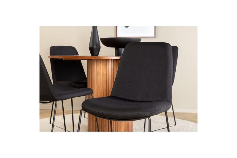 Rund Matgrupp Bianca, Muce - 100x75 - Utemöbler - Utegrupp - Matgrupper utomhus