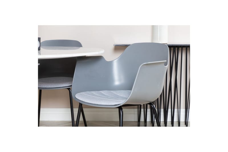 Rund Matgrupp Estelle, Comfort - Utemöbler - Utegrupp - Matgrupper utomhus