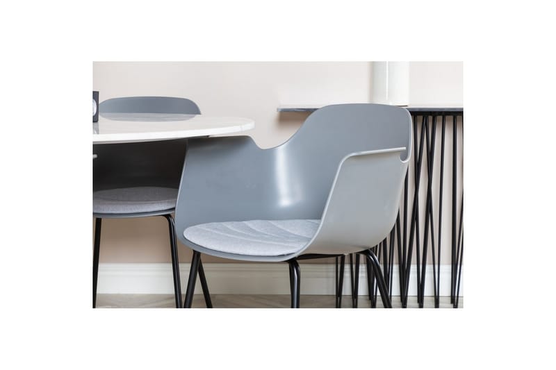 Rund Matgrupp Estelle, Comfort - Utemöbler - Utegrupp - Matgrupper utomhus