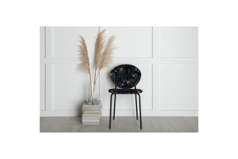 Rund Matgrupp Estelle Svart, Vault - Grön - Utemöbler - Utegrupp - Matgrupper utomhus