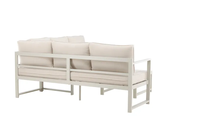 Salvador Soffgrupp Utomhus 4-sits - Svart - Utemöbler - Utegrupp - Loungegrupp