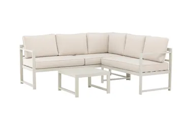Salvador Soffgrupp Utomhus 4-sits - Svart - Utemöbler - Utegrupp - Loungegrupp