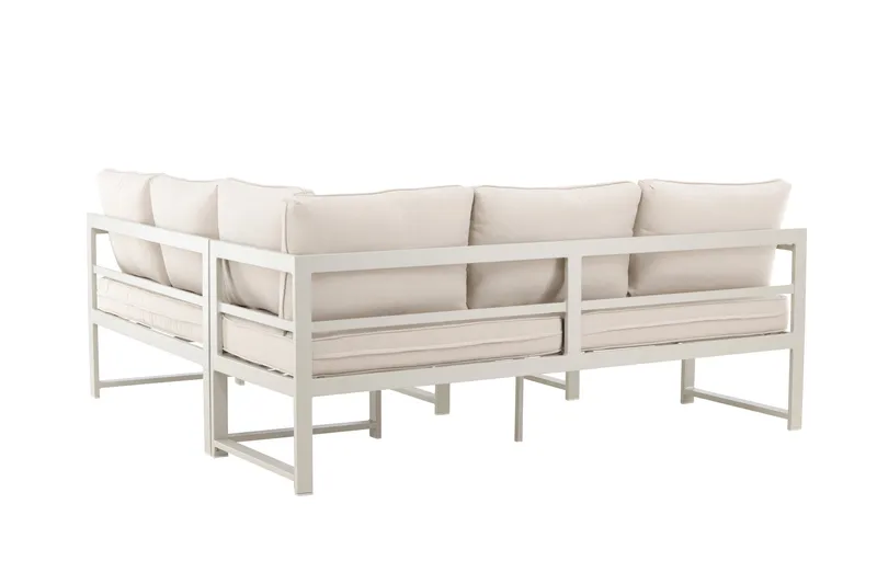 Salvador Soffgrupp Utomhus 4-sits - Svart - Utemöbler - Utegrupp - Loungegrupp