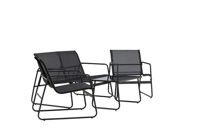 Scopello Soffgrupp Utomhus 4-sits - Svart - Utemöbler - Utegrupp - Loungegrupp