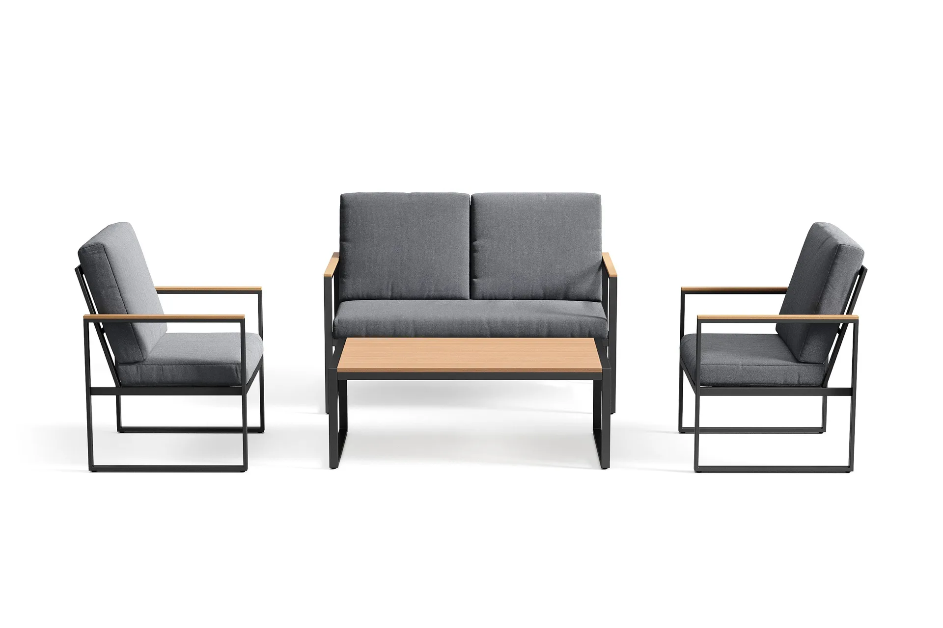 serena soffgrupp utomhus  4-sits - antracit