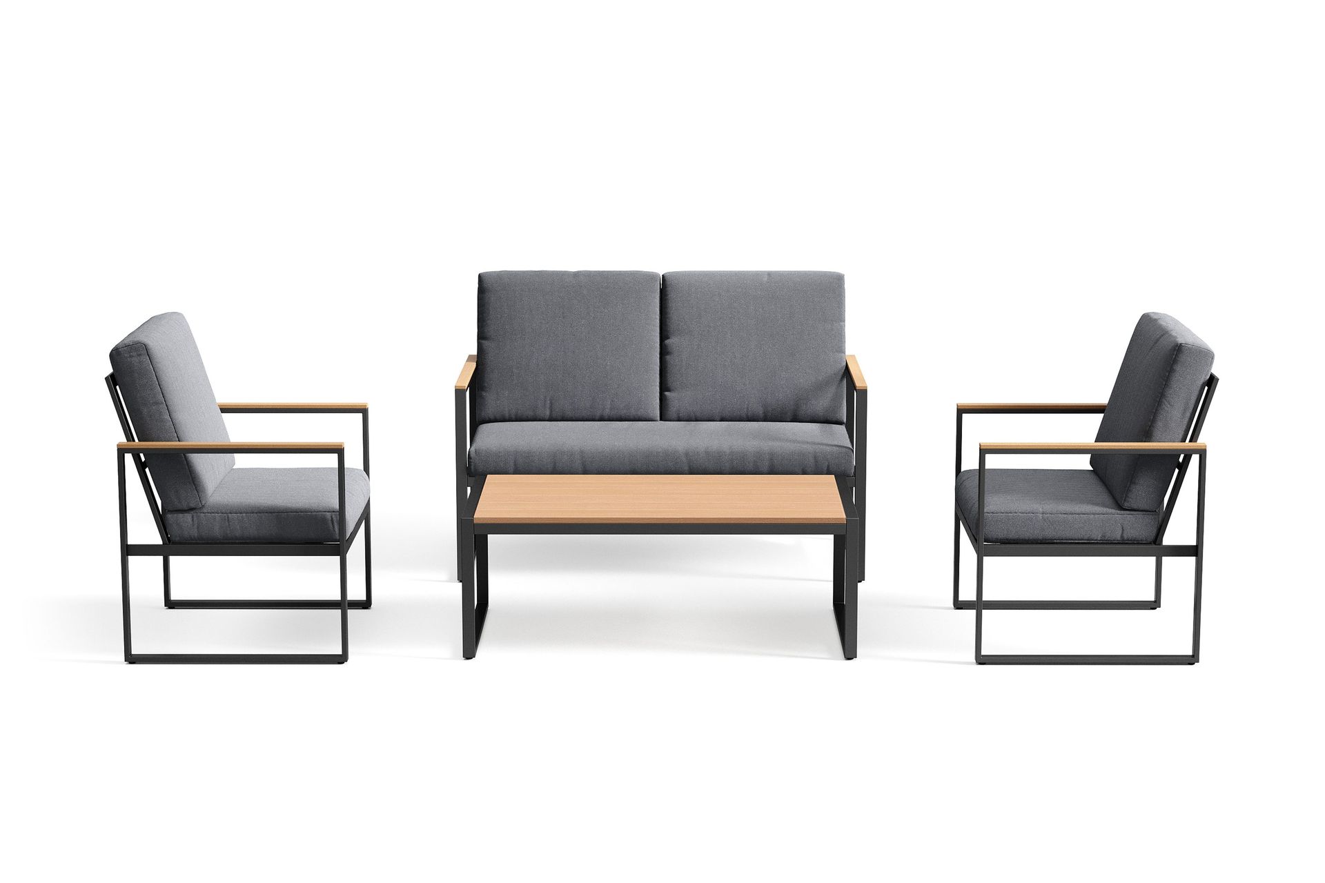 serena soffgrupp utomhus  4-sits - antracit