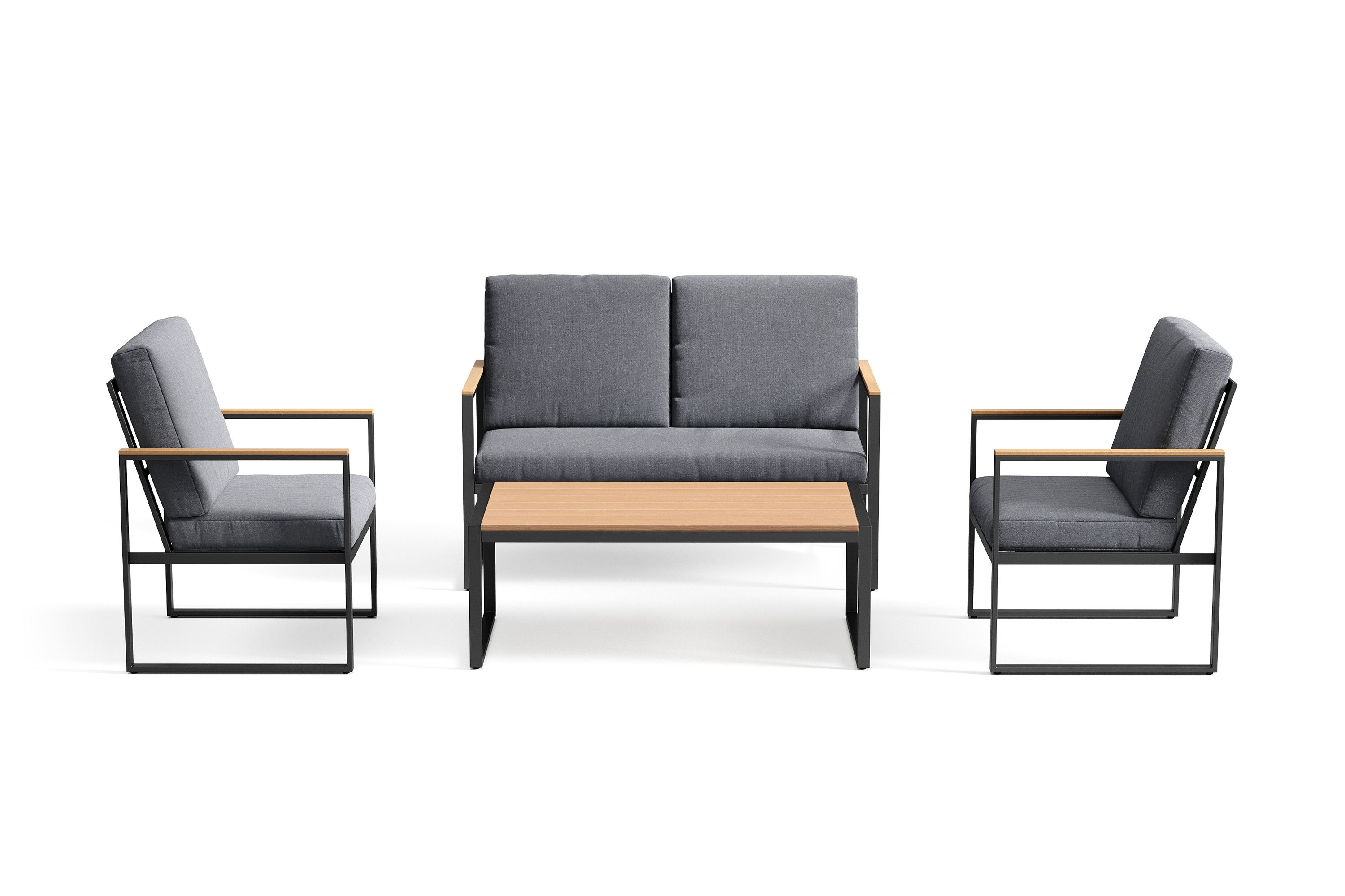 serena soffgrupp utomhus  4-sits - antracit