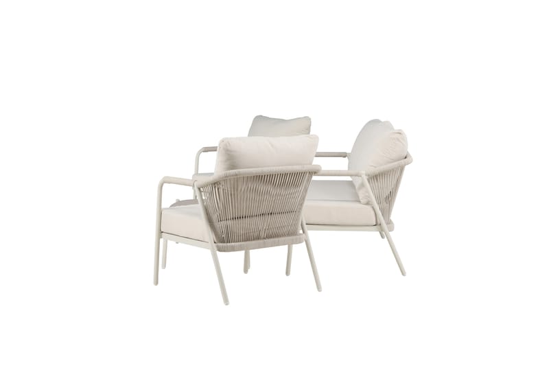 Sicily Soffgrupp Utomhus 4-sits - Beige - Utemöbler - Utegrupp - Loungegrupp