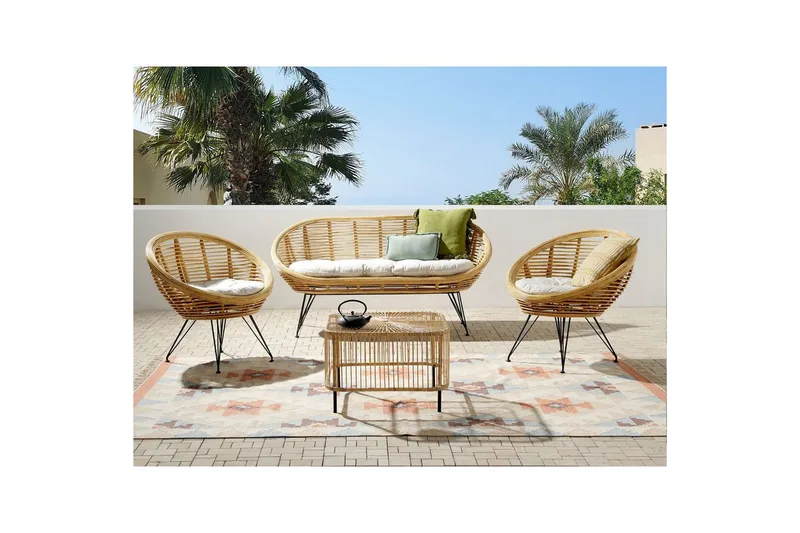 Soffgrupp med bord Maratea/Cesenatico - Utemöbler - Utegrupp - Loungegrupp