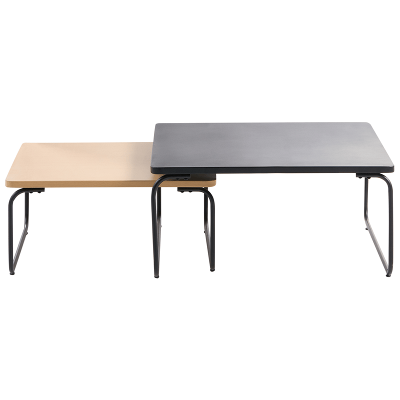 Soffgrupp utomhus 5-Sits Venaria med Bord - Svart/Beige - Utemöbler - Utegrupp - Loungegrupp