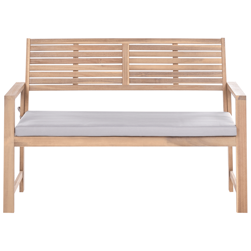 Soffgrupp utomhus med Bord 4-Sits Fiames Akaciaträ - Brun/Grå - Utemöbler - Utegrupp - Loungegrupp