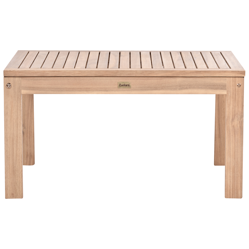 Soffgrupp utomhus med Bord 4-Sits Fiames Akaciaträ - Brun/Grå - Utemöbler - Utegrupp - Loungegrupp