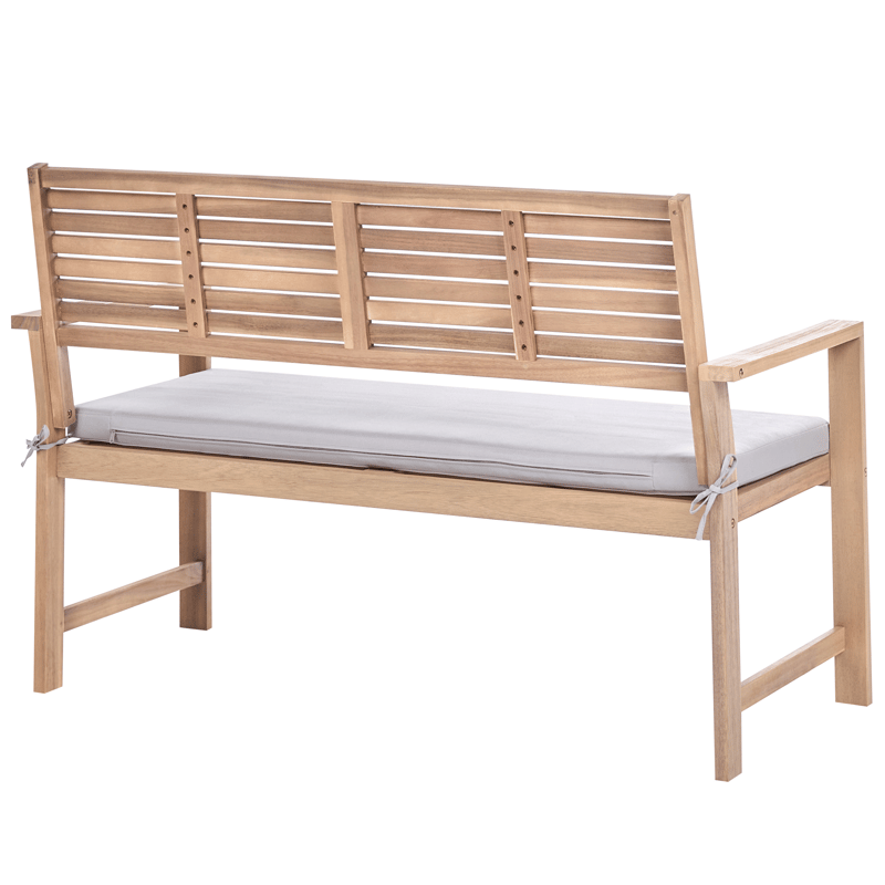 Soffgrupp utomhus med Bord 4-Sits Fiames Akaciaträ - Brun/Grå - Utemöbler - Utegrupp - Loungegrupp