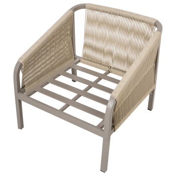Soffgrupp utomhus med Bord 5-Sits Murato - Beige - Utemöbler - Utegrupp - Loungegrupp