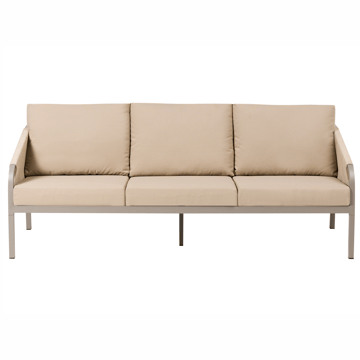 Soffgrupp utomhus med Bord 5-Sits Murato - Beige - Utemöbler - Utegrupp - Loungegrupp