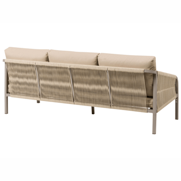 Soffgrupp utomhus med Bord 5-Sits Murato - Beige - Utemöbler - Utegrupp - Loungegrupp